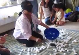 There's only one way to find out, and that's to play this game! Crazy Baby Shower Games Play With Cotton Balls