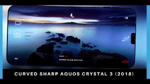 Super Curved SHARP Aquos Crystal 3 ...