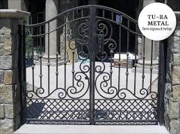Ferforje Bahce Kapi Modelleri 05321765303 House Gate Design Gate Designs Modern Metal Gates Design