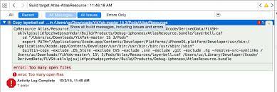 (rsreportserverdatabaselogonfailed) get online help the report server. Too Many Open Files Error Xcode Stack Overflow