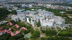 Static Drone Shot Of National University Of Singapore Campus Stock Footage Shot National Static Drone National University Of Singapore Campus University