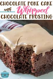 An entire collection of poke cakes! The Best Chocolate Poke Cake Video The Country Cook
