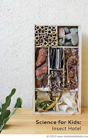 The insect hotel can accommodate a variety of different rooms. How To Make A Simple Diy Insect Hotel Babble Dabble Do