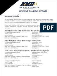 The client has to inform the bank via dialog, and then. Correspondent Banking Update Renminbi Banks