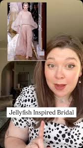 🪼🪼🪼, #nontraditionalwedding #uniquebride #colorfulweddingdress  #jellyfish #unhingedbridalstyling #nontraditionalweddingdress