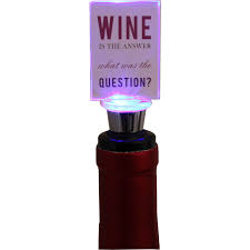 Light Up Led Glass Bottle Stopper Www Bellavitabags Com