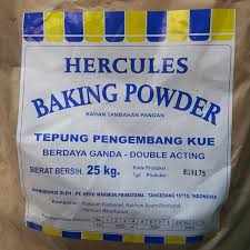 Baking powder is a leavening agent that contains a combination of alkali, acid and a moisture. Baking Powder Hercules Double Acting Kemasan 250 Gr Isi 2 Pack Shopee Indonesia