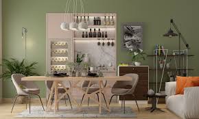 It functions more as an entertainment area. Dining Room Design Interior Design Design Cafe