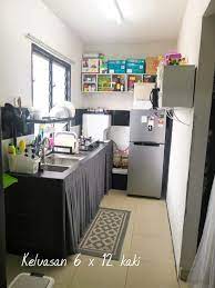 Biarpun barangan dapur bukanlah yang berjenama tinggi, susun atur yang dirancang baik. Untuk Ruang Dapur Sempit Wanita Ini Kongsi Idea Susun Atur Yang Kemas Hias My