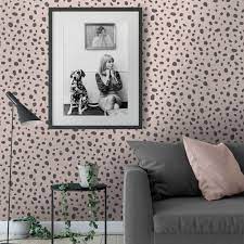 Check spelling or type a new query. Holden Decor Dalmatian Spot Print Pink Wallpaper 12941