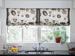 stylish kitchen window treatment ideas
