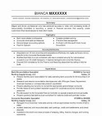 Bank Reconciliation Specialist Resume Example Wal Mart Stores Inc Bella Vista Arkansas