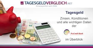 Denn hier gibt es einen zinssatz von bis zu ein prozent. Procredit Bank Tagesgeld Im Test