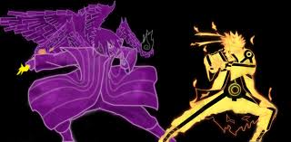 However, sasuke defected from the village to obtain power from orochimaru and later affiliated with the akatsuki, becoming an. Sasuke Vs Naruto Susanoo Armor Vs Bijuu Modo By Tuanenam On Deviantart