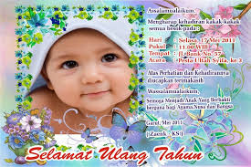 Selamat ulang tahun anakku yang ganteng. Contoh Undangan Ulang Tahun Kreatif Lengkap 2016 Mobelos