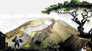 Sedangkan lahar adalah material gunung api, baik debu, pasir, maupun bongkah batu yang terbawa tertransport oleh air. Gunung Gede Pusat Kosmos Suku Sunda