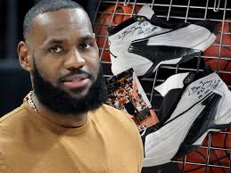 LeBron James' Signed Jordans From 1st H.S. Title Game Hitting Auction