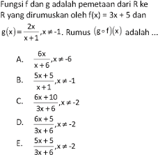 Contoh Soal Skb Tenaga Pendidik Skb Guru Matematika Cpns 2019 Matematika Pelajaran Matematika Belajar