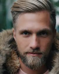 Sebastian On Instagram Viking Mode Anzeige Ad First Portrait What Do You Think Blonde Beard Mens Hairstyles Mens Hairstyles Medium