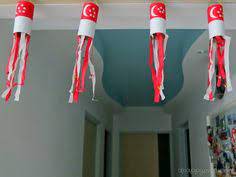 Here are five fun crafts you can do with your family, as we count down to our nation's birthday! 21 National Day Sg Crafts Ideas National Day Singapore National Day Crafts