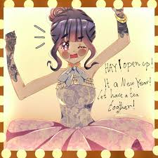 Ballora Hay Open Up Come On It Is A New Year Let Party Together Sister Location Newyear Anime