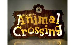 Animal Crossing Sign Gamer Lights Custom Island Name Wooden Etsy Wall Clock Wooden Night Light Kids Animal Crossing