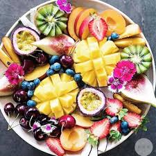 Mangues Fruit De La Passion Myrtilles Kiwis Fraises Figues Compose Ce Bol Smoothie Fruit Vegetable Heatl Franzosische Desserts Lecker Rezepte Mit Obst