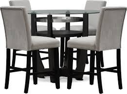Dining room table heightthe standard height is 29 inches. Lennox Counter Height Dining Table And 4 Stools American Signature Furniture