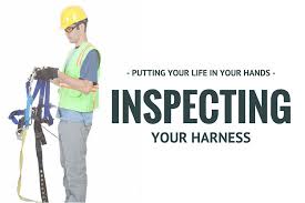 6.1 inspection 6.1.1 equipment shall be inspected by the user before each Putting Your Life In Your Own Hands Inspecting Your Harness Fall Protection Blog