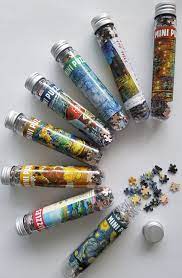 Mini jigsaw puzzles in a tube. Test Tube Mini Jigsaw Puzzle 150 Pieces Free Frame Eaglebiz