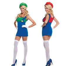 Kostum mario und luigi damen kaufen. Super Mario Costume Women Luigi Costume Clothing Sexy Plumber Costume Mario Bros Fantasia Super Mario Bros Costumes For Adults Wish