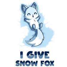 I Give Snow Fox Funny Cute Nerdy Shirts Anime Snow Cute Drawings Fox
