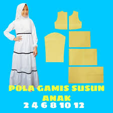 Gamis katun rempel wa 083865394989 gamis polos katun rami. Harga Pola Gamis Susun Anak Terbaru Agustus 2021 Biggo Indonesia