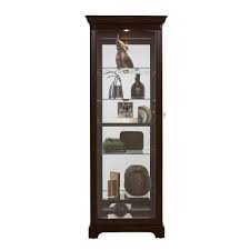 4.0 out of 5 stars 180. Pulaski Locking Slide Door 5 Shelf Curio Cabinet In Deep Cherry Brown 21459