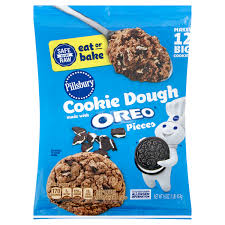 Cookies first came to america through the dutch colonists in new amsterdam in the late 1620s. Save On Pillsbury Eat Or Bake Cookie Dough Oreo Cookie 12 Ct Order Online Delivery Giant