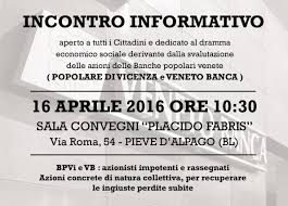 Sulle azioni di veneto banca e popolare di vicenza adiconsum invita i risparmiatori a non arrendersi e a richiedere i documenti sull'investimento. Class Action Veneto Banca Studio Legale Treviso Calvetti Partners