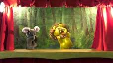 The Lion and the Mouse - Children's Puppet Show - YouTube