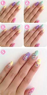 Easy Nail Art Tutorials Elegant 20 Easy Step By Step Summer Nail Art Tutorials For In 2020 Nail Art Summer Polka Dot Nail Art Nail Art Tutorial