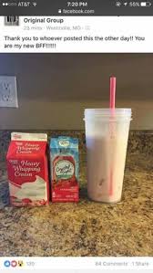 Pour Over Ice And Add 2 Tbs Of Heavy Whipping Cream Low Carb Drinks Keto Drink Food