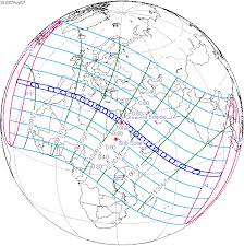 Eclipse map for other eclipses Solar Eclipse Of August 2 2027 Wikipedia