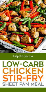 When You Need An Easy Chicken Dinner The Whole Family Will Love It Doesn T Get Much Better Than Th Sheet Pan Recipes Low Carb Chicken Low Carb Chicken Recipes