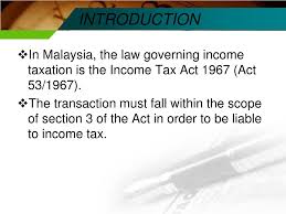 Lembaga hasil dalam negeri malaysia return form of employer. Ppt Taxation Powerpoint Presentation Free Download Id 3040904