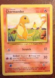 Buy from many sellers and get your cards all in one shipment! 1995 Rare Pokemon Card Charmander Ebay
