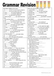 New English File Upper Intermediate Test Booklet With Key Grammar Revision Worksheet Free Esl Printable Worksheets Made By Teachers English Grammar Exercises Teaching English Grammar English Grammar Worksheets