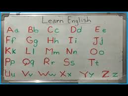 تعليم الحروف الانجليزية للمبتدئين و الأطفال الحروف الصغيرة و الكبيرة Youtube