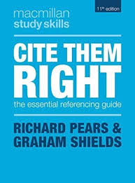 Download Cite Them Right The Essential Referencing Guide Macmillan Study Skills Study Skills Macmillan Education Easy Learning