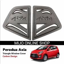 Anda perlu menambah hanya rm79 sahaja. Ready Stock Perodua Axia Cover Cermin Segi Tiga Cover Cermin Belakang Shopee Malaysia