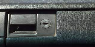 Push your thumb in the center of the latch right beside the keyhole and lift the handle to open it. Glove Compartment Lock Replacement Tips For Fixing A Broken Glove Box Lock