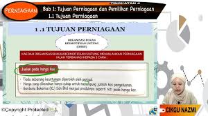Organisasi bukan bermotifkan untung definisi: F4 Prn 01 03 Tujuan Perniagaan Jom Tuisyen