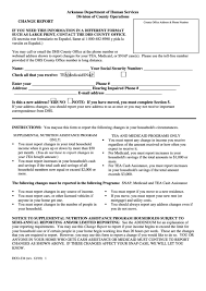 Printing cards all on your own is often a good suggestion, and there are several causes for it. Dco 234 Change Report Form Arkansas Department Of Human Services Printable Pdf Download